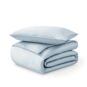 Organic Cotton Sateen Duvet Cover Set - Bare Home