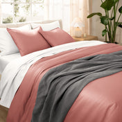 Organic Cotton Sateen Duvet Cover Set - Bare Home