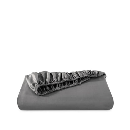 Organic Cotton Sateen Fitted Sheet - Bare Home