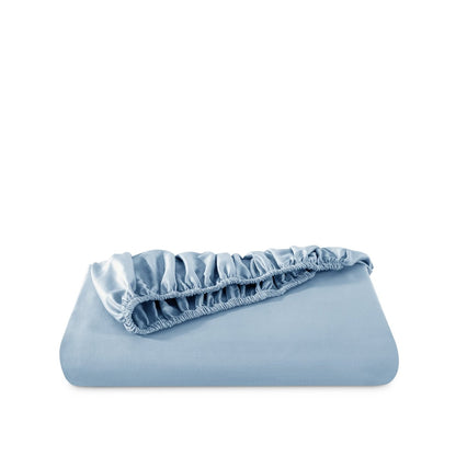 Organic Cotton Sateen Fitted Sheet - Bare Home