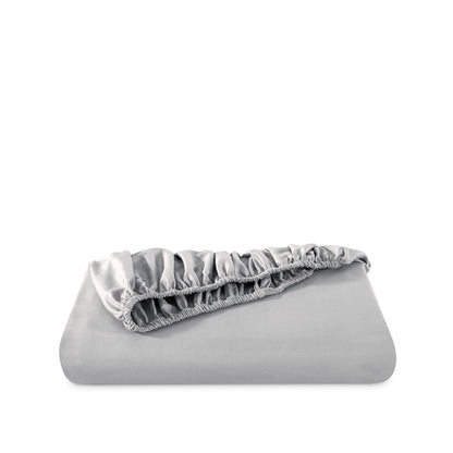 Organic Cotton Sateen Fitted Sheet - Bare Home