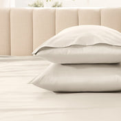 Organic Cotton Sateen Pillowcase Set - Bare Home