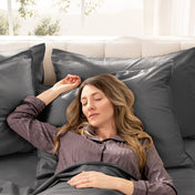 Organic Cotton Sateen Pillowcase Set - Bare Home