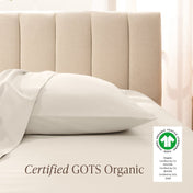 Organic Cotton Sateen Pillowcase Set - Bare Home
