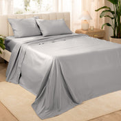 Organic Cotton Sateen Sheet Set - Bare Home