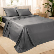 Organic Cotton Sateen Sheet Set - Bare Home