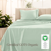 Organic Cotton Sateen Sheet Set - Bare Home
