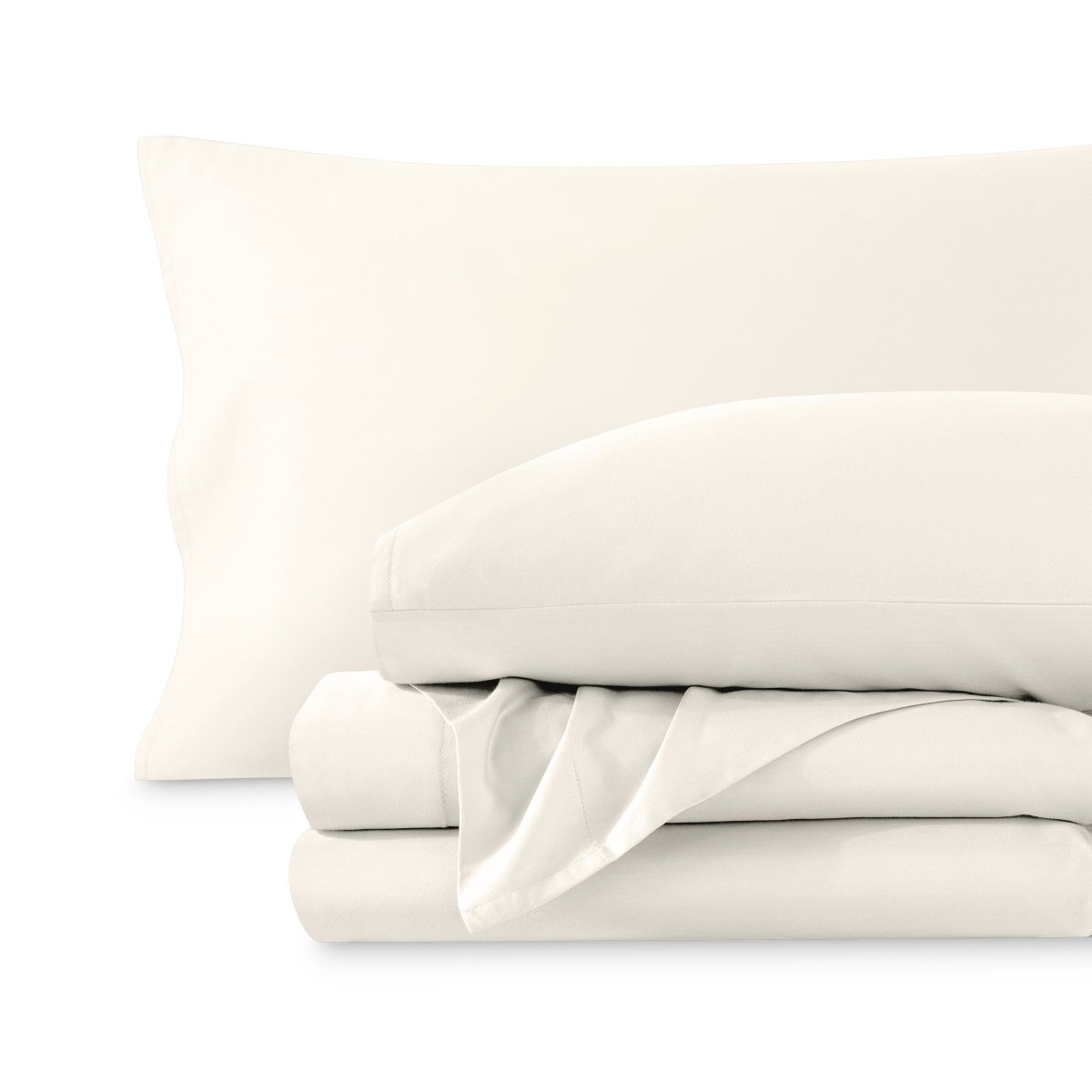 Organic Cotton Sateen Sheet Set - Silky & Soft | Bare Home