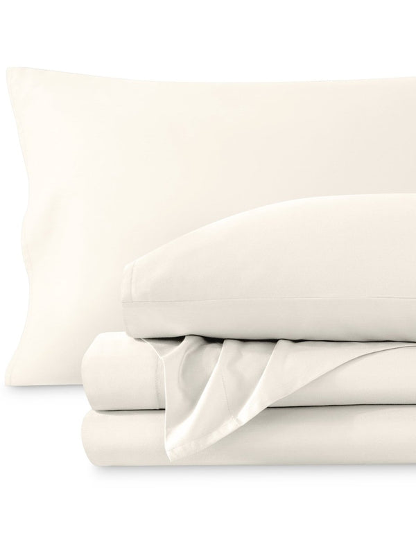 Organic Cotton Sateen Sheet Set - Bare Home