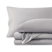 Organic Cotton Sateen Sheet Set - Bare Home