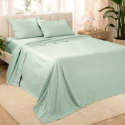 Organic Cotton Sateen Sheet Set - Bare Home