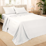 Organic Cotton Sateen Sheet Set - Bare Home