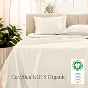 Organic Cotton Sateen Sheet Set - Bare Home