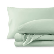 Organic Cotton Sateen Sheet Set - Bare Home