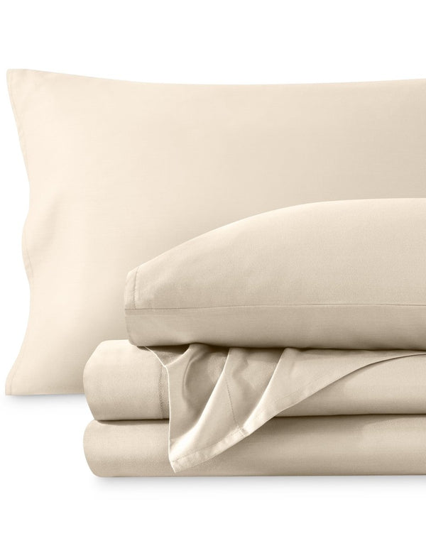 Organic Cotton Sateen Sheet Set - Bare Home
