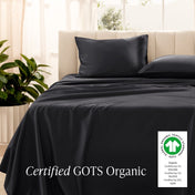 Organic Cotton Sateen Sheet Set - Bare Home