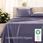 Organic Cotton Sateen Sheet Set - Bare Home