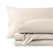 Organic Cotton Sateen Sheet Set - Bare Home