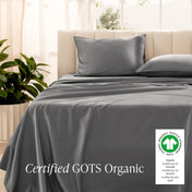 Organic Cotton Sateen Sheet Set - Bare Home