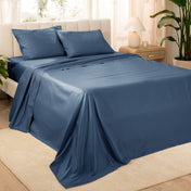 Organic Cotton Sateen Sheet Set - Bare Home