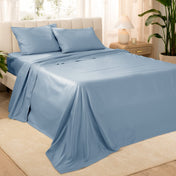 Organic Cotton Sateen Sheet Set - Bare Home