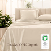 Organic Cotton Sateen Sheet Set - Bare Home