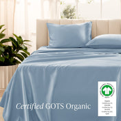 Organic Cotton Sateen Sheet Set - Bare Home