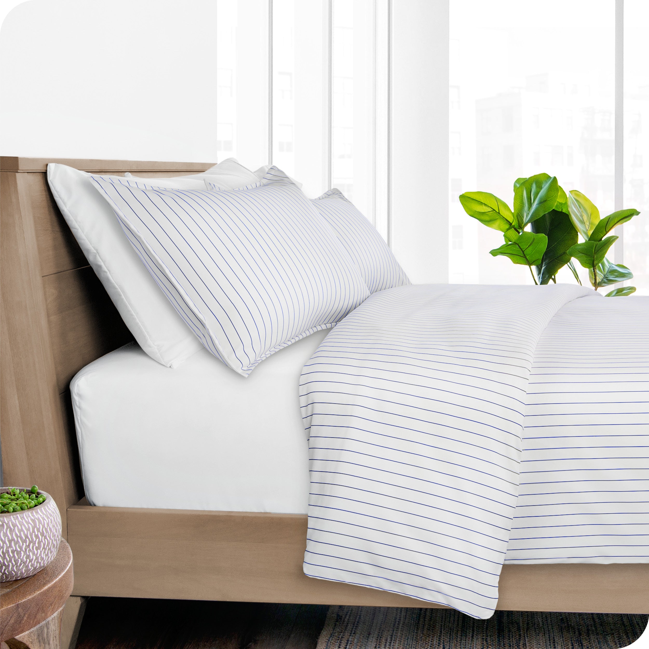 Microfiber Duvet Cover & Sham Set - Prints