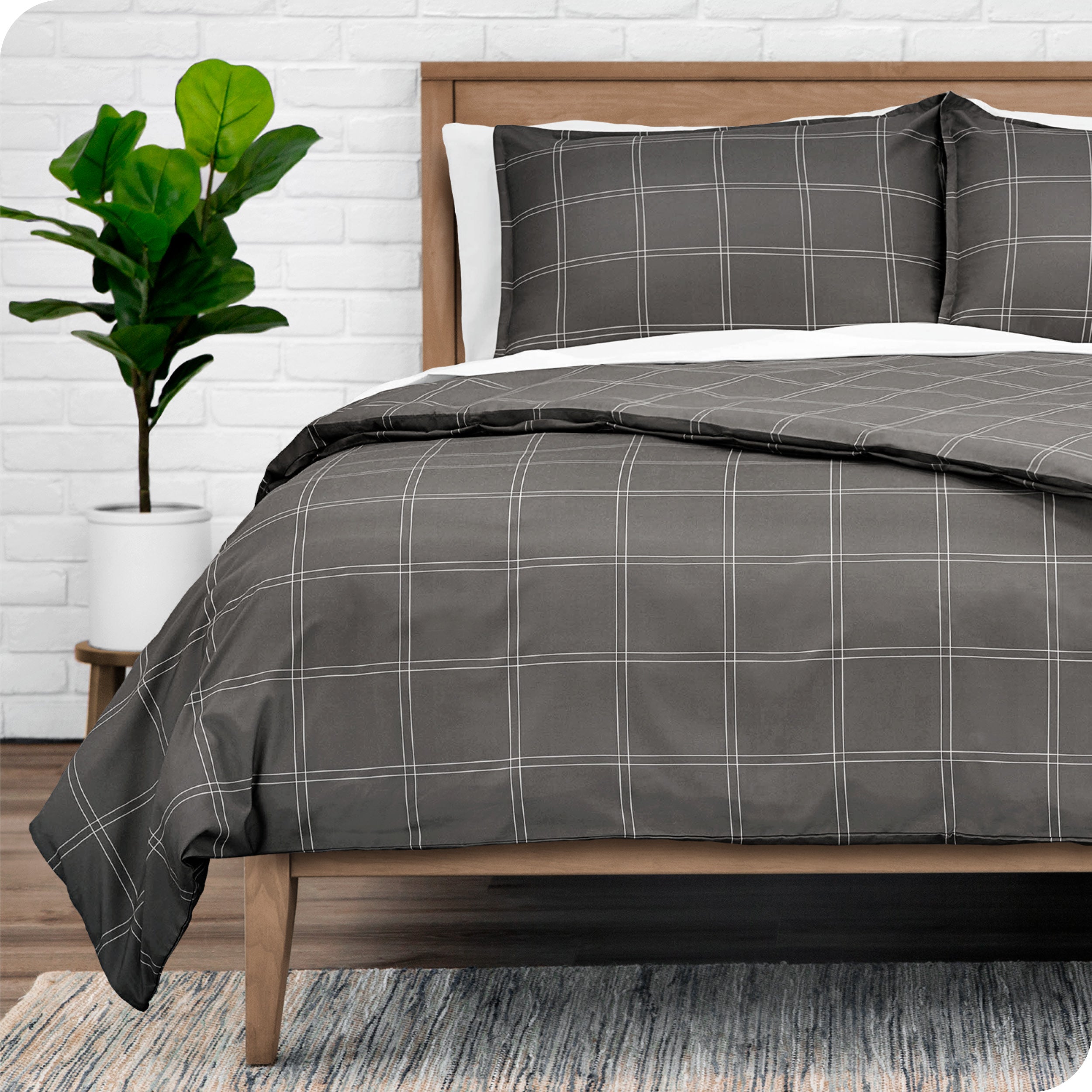Microfiber Duvet Cover & Sham Set - Prints