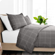Microfiber Duvet Cover & Sham Set - Prints