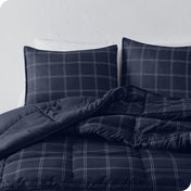 Down Alternative Box Stitch Comforter Set