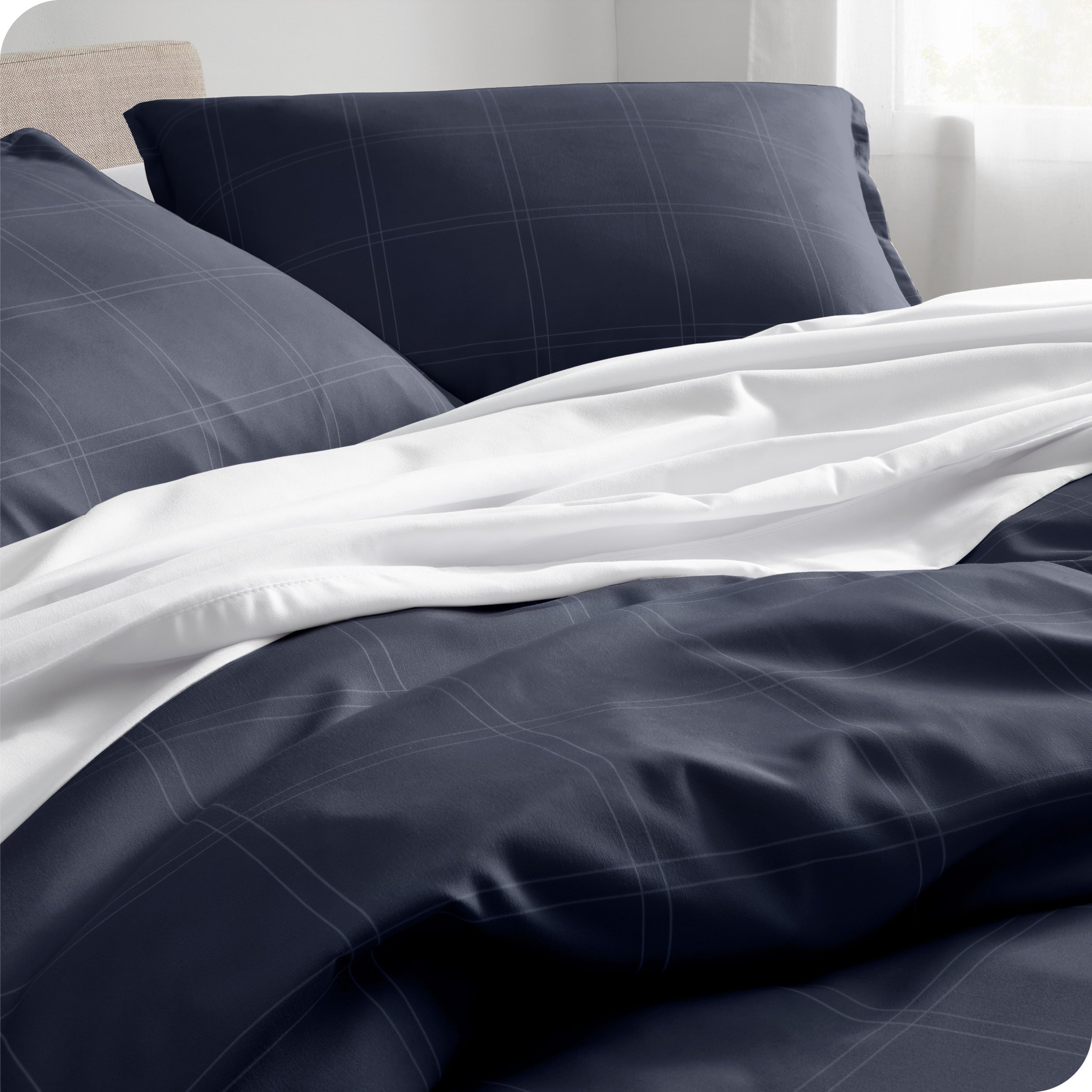 Microfiber Duvet Cover & Sham Set - Prints