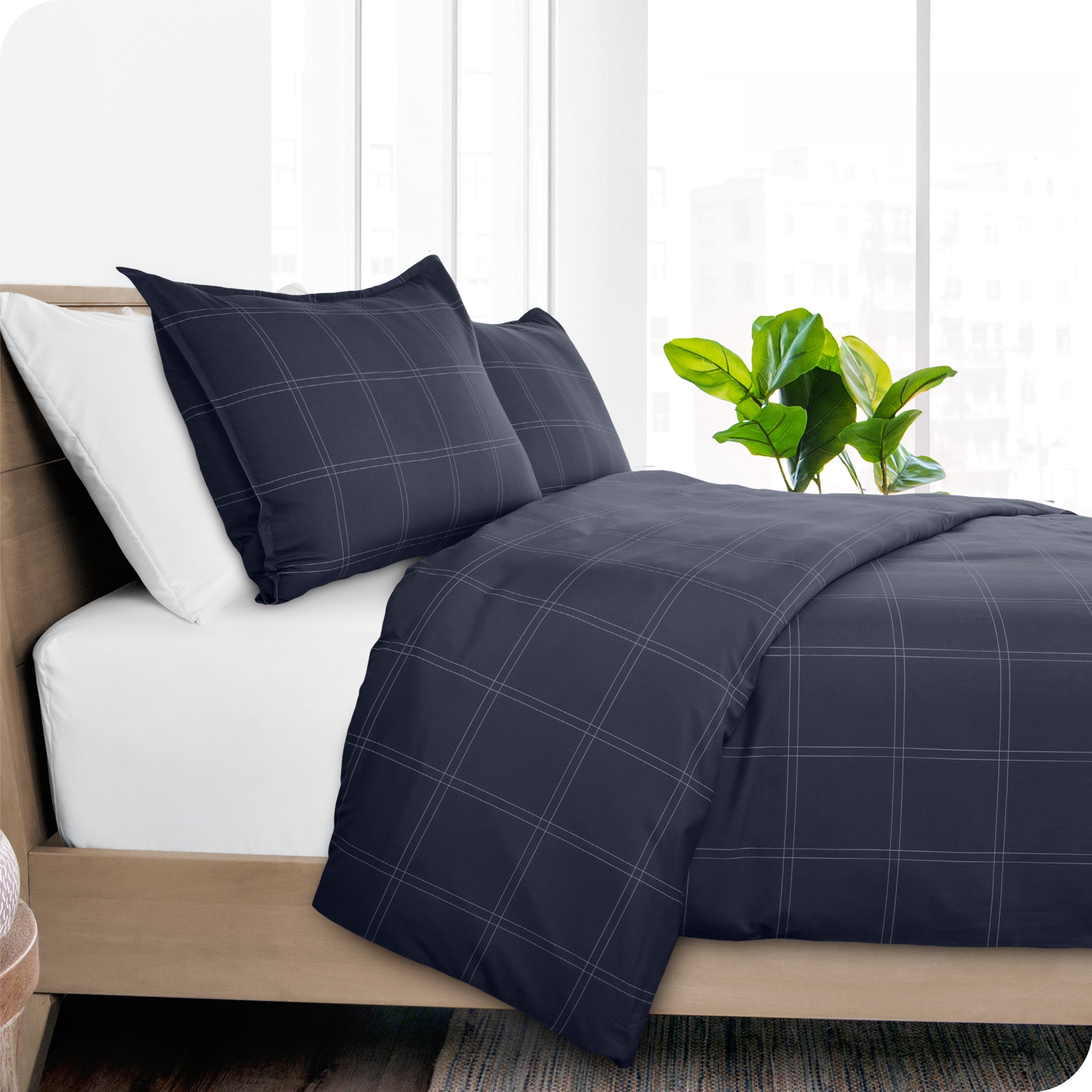 Microfiber Duvet Cover & Sham Set - Prints