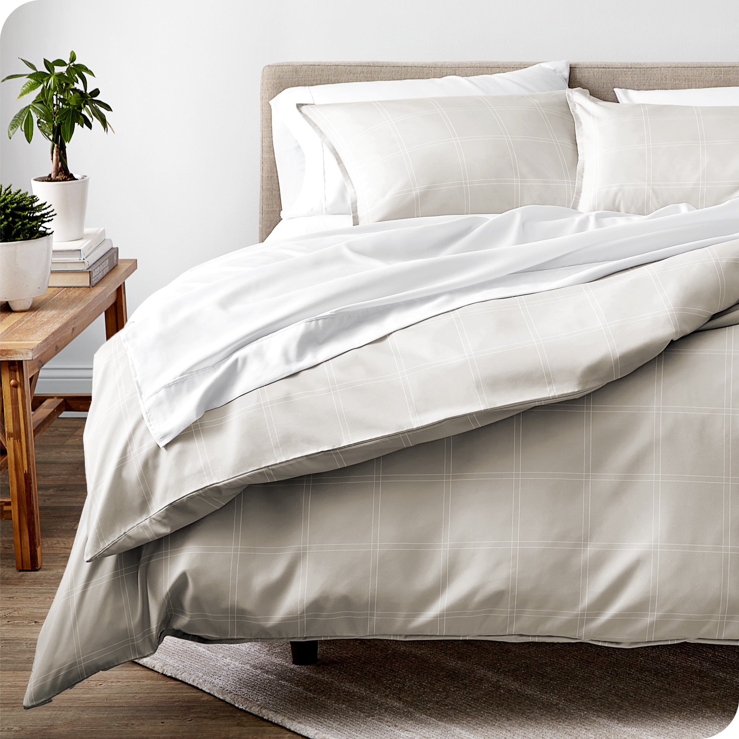 Microfiber Duvet Cover & Sham Set - Prints