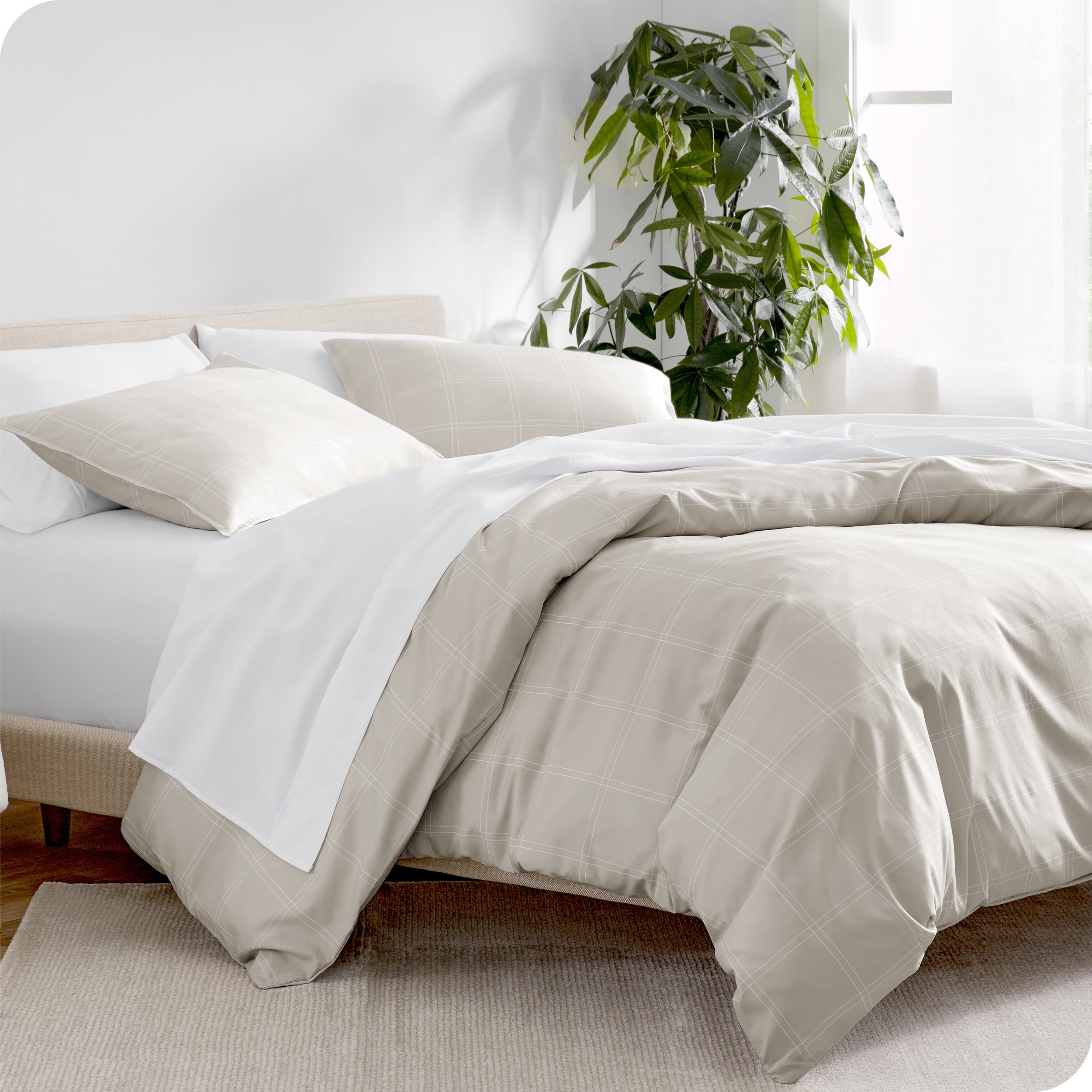 Microfiber Duvet Cover & Sham Set - Prints