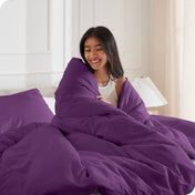 Microfiber Duvet Cover & Sham Set - Bare Home