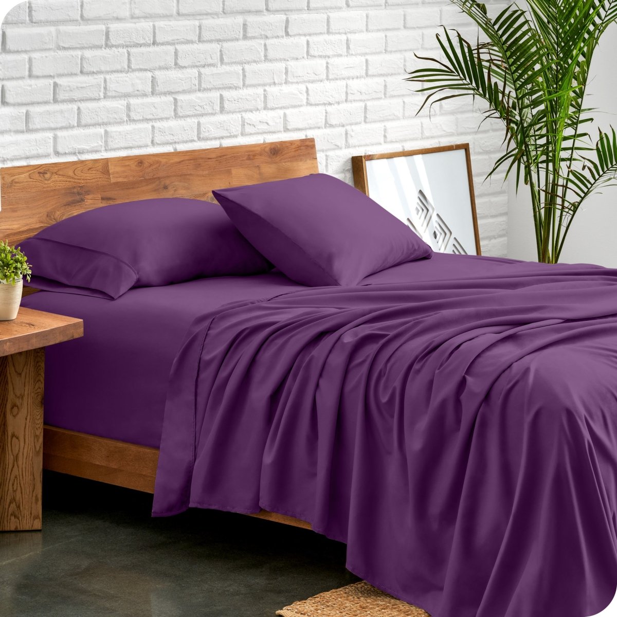 Microfiber Sheet Set - Open End Pillowcase - Bare Home