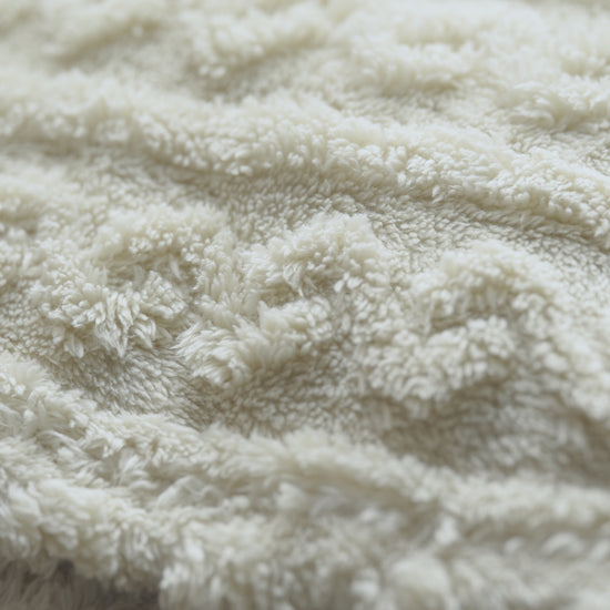 Cable Knit Blanket Fabric Texture Close Up