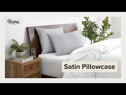 Satin Pillowcase Set Envelope Closure