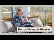 Bare Homey B-Cozy Sherpa Wearable Blanket - Youth