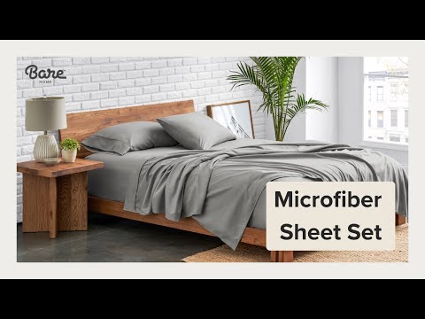 Microfiber Hydro-Brushed Sheet Set - Full XL