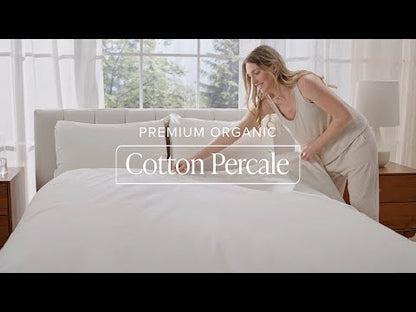 Organic Cotton Percale Fitted Sheet
