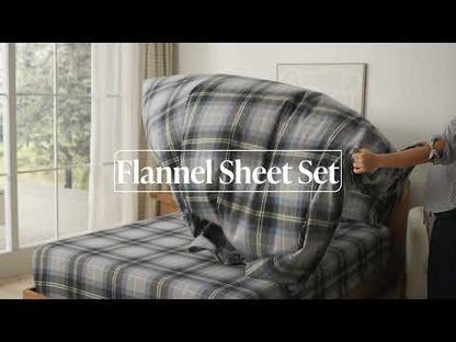 Cotton Flannel Sheet Set - Prints