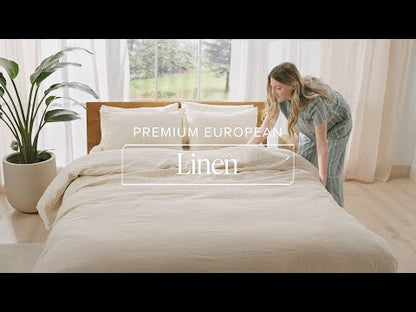 European Linen Duvet Cover Set