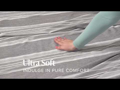 Print Microfiber Hydro-Brushed Sheet Set