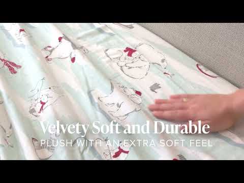 Cotton Flannel Sheet Set - Queen