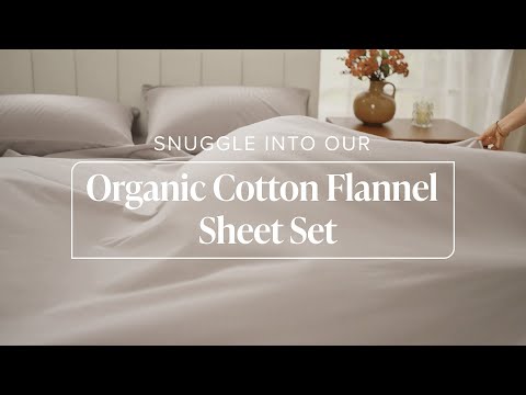 Organic Flannel Sheet Set