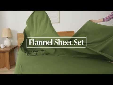 Cotton Flannel Sheet Set