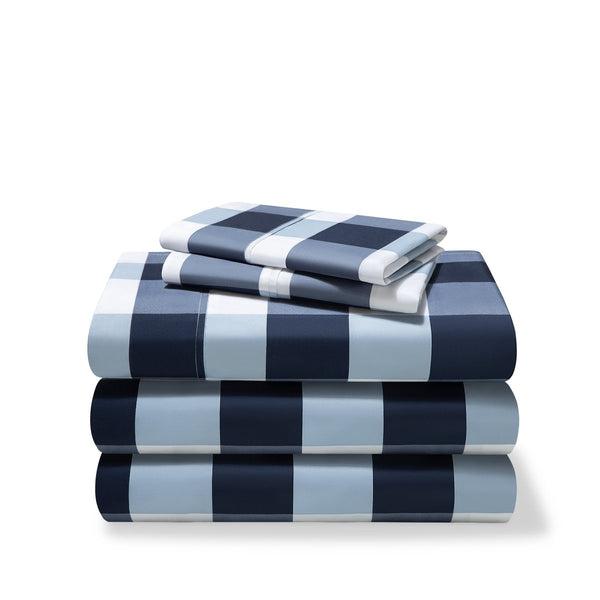 Print Microfiber Hydro - Brushed Sheet Set - Split King - Bare Home