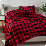 Print Microfiber Hydro - Brushed Sheet Set - Twin XL - Bare Home